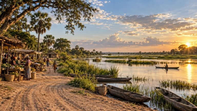 Mongu in solitaria: Barotseland, fiume Zambesi e pianure allagate