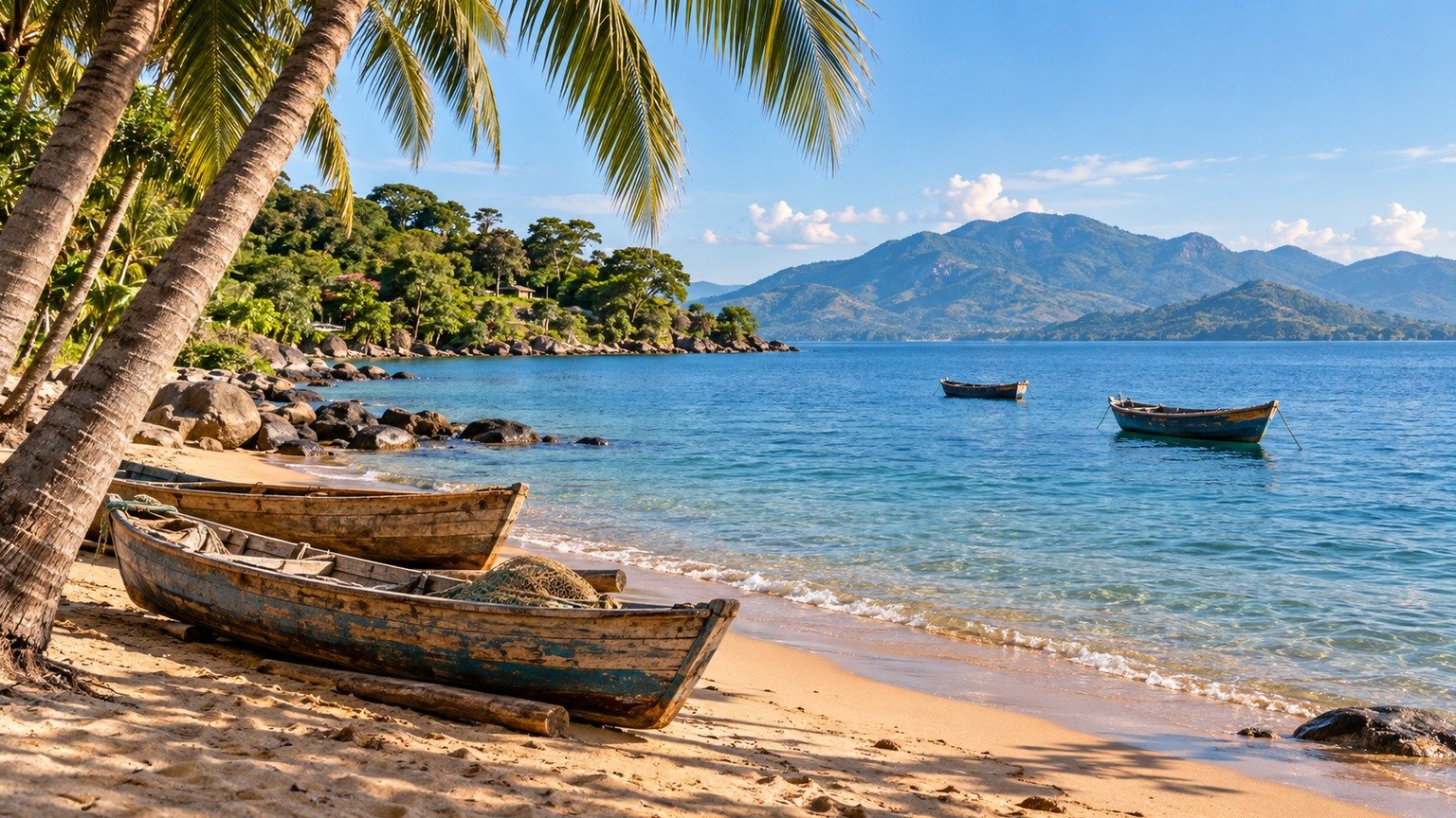 Monkey Bay in solitaria: lago Malawi, spiagge e natura