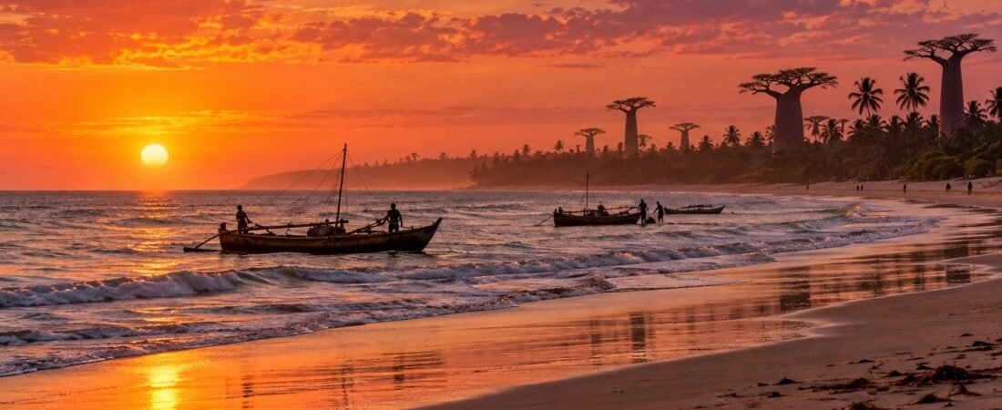Morondava in solitaria: baobab, oceano e costa occidentale del Madagascar