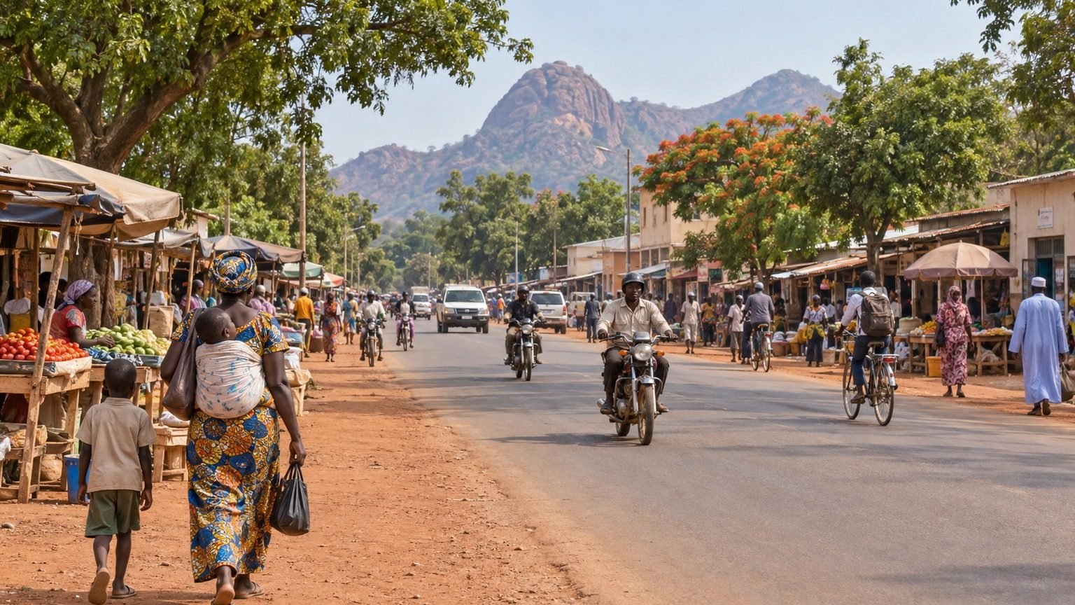 Moundou in solitaria: mercati, fiumi e sud del Ciad