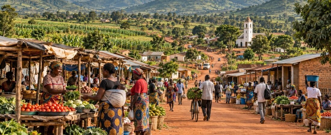 Mponela in solitaria: colline, mercati e Malawi centrale
