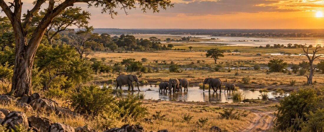 Muchenje in solitaria: Chobe, savana e confini del Botswana