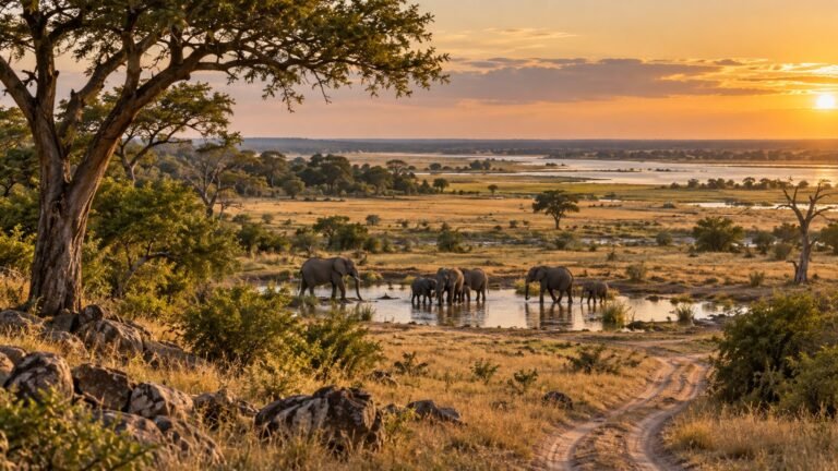 Muchenje in solitaria: Chobe, savana e confini del Botswana