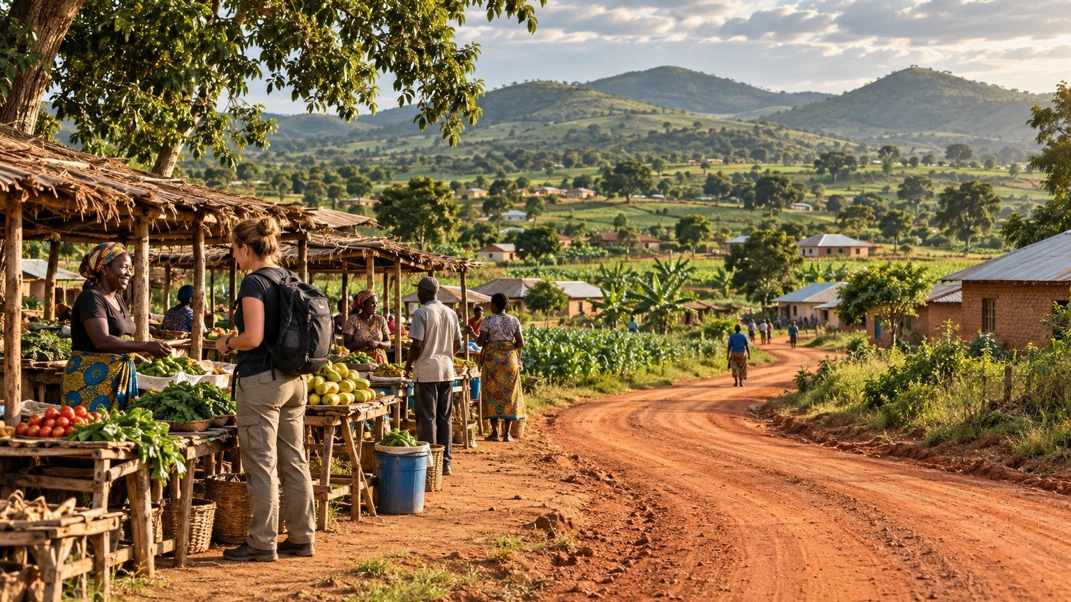 Mungwi in solitaria: colline, mercati e nord dello Zambia