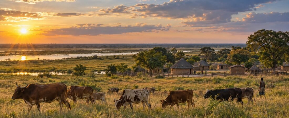 Namwala in solitaria: Kafue, bestiame e Zambia meridionale