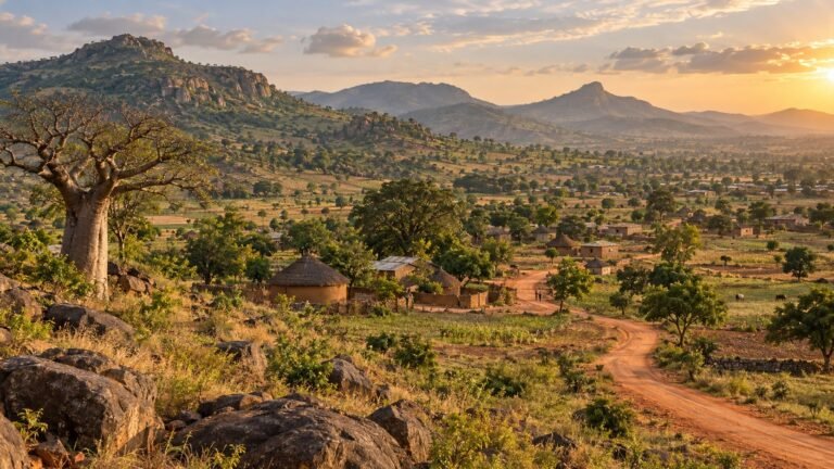 Natitingou in solitaria: montagne, Tata e cultura del Benin settentrionale