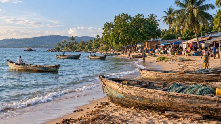 Nchelenge in solitaria: lago Mweru, spiagge e Zambia settentrionale
