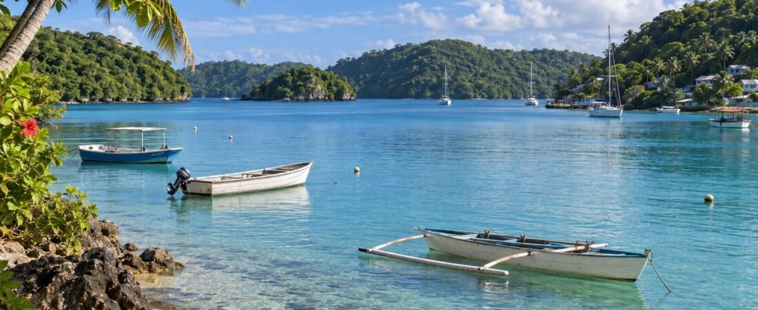 Neiafu in solitaria: baie, isole e navigazione a Tonga