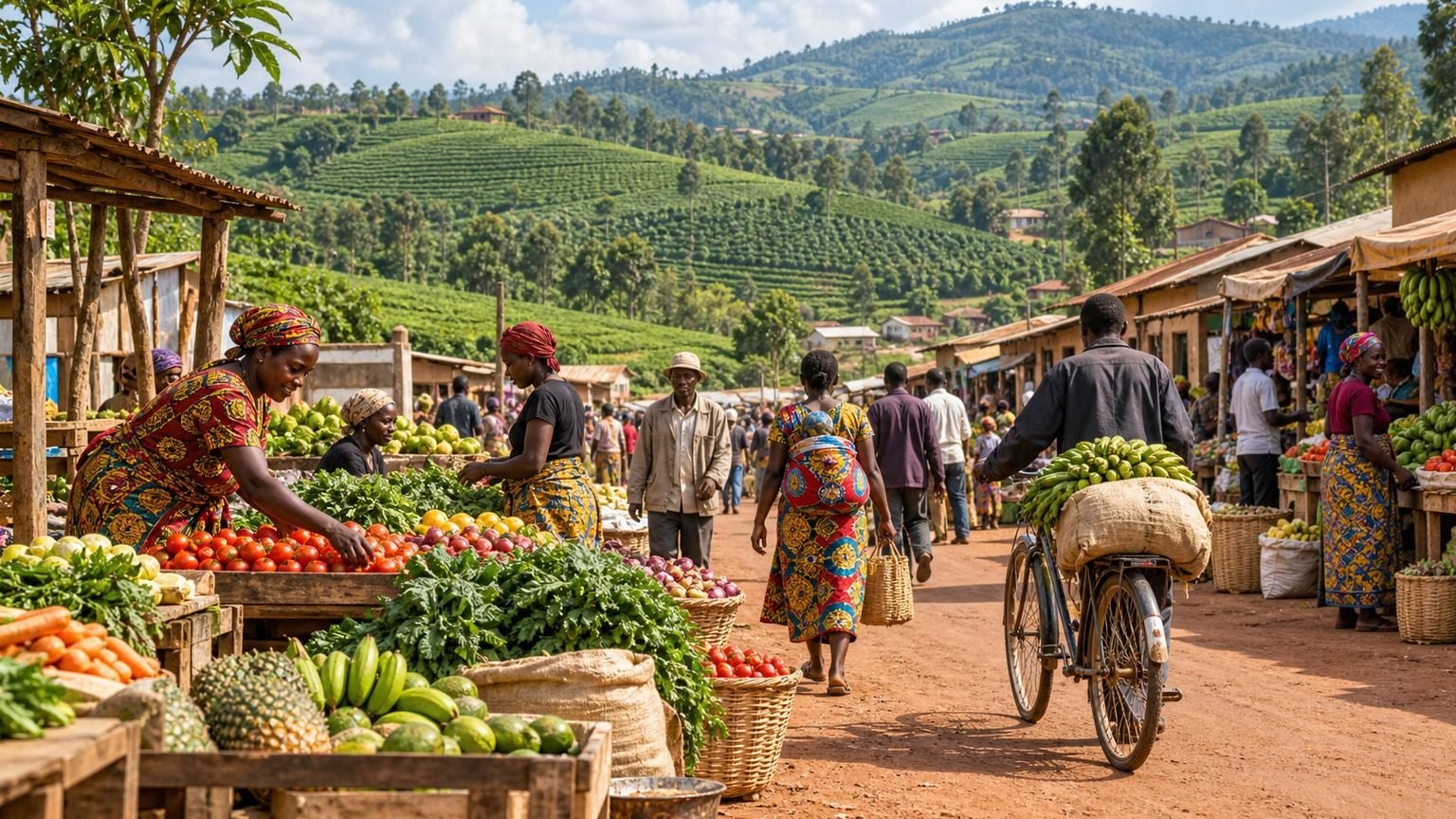 Ngozi in solitaria: altopiani, mercati e nord del Burundi