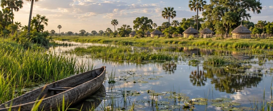 Nokaneng in solitaria: Okavango, villaggi e nord-ovest del Botswana