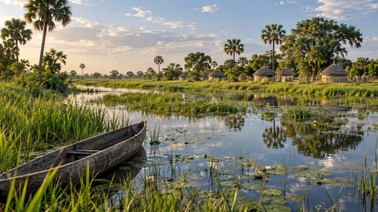 Nokaneng in solitaria: Okavango, villaggi e nord-ovest del Botswana