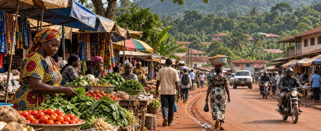Nzérékoré in solitaria: foreste, mercati e sud-est della Guinea