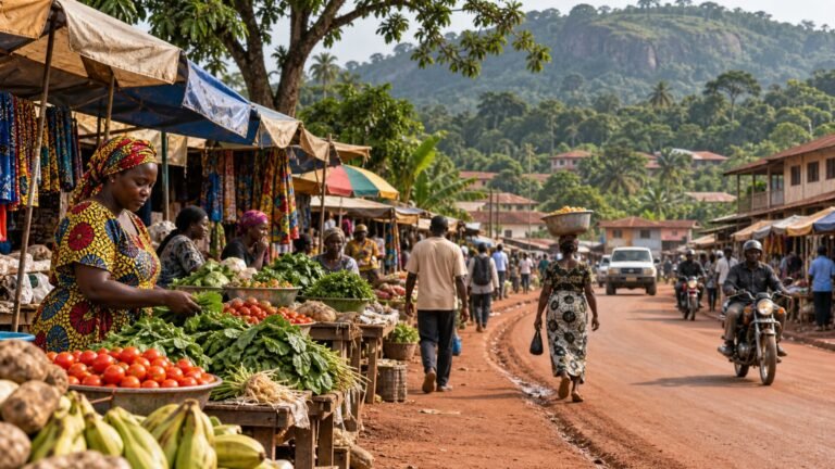Nzérékoré in solitaria: foreste, mercati e sud-est della Guinea