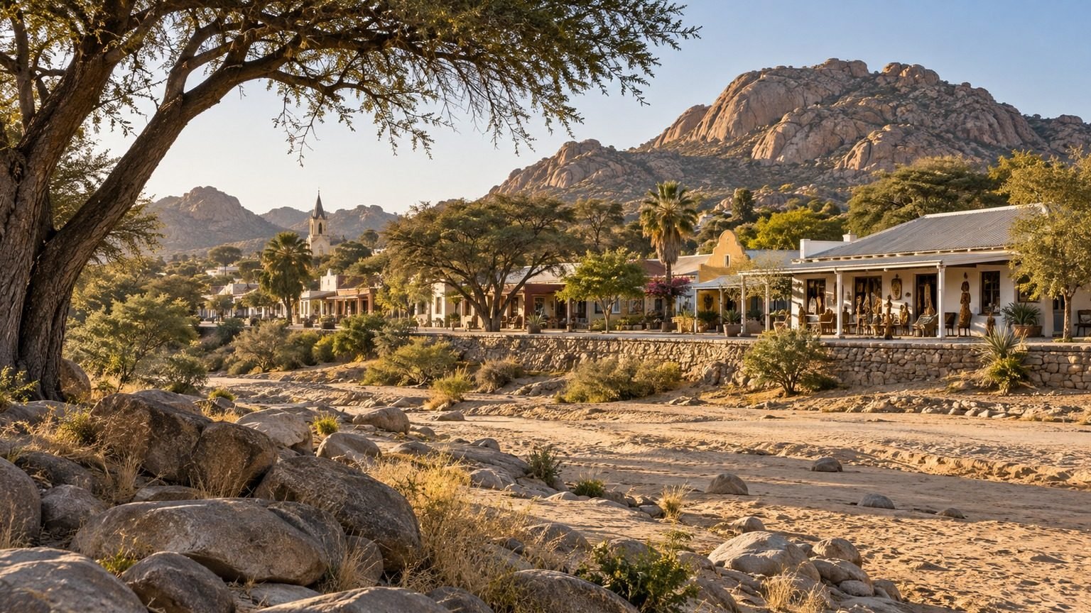 Omaruru in solitaria: arte, montagne e Namibia centrale
