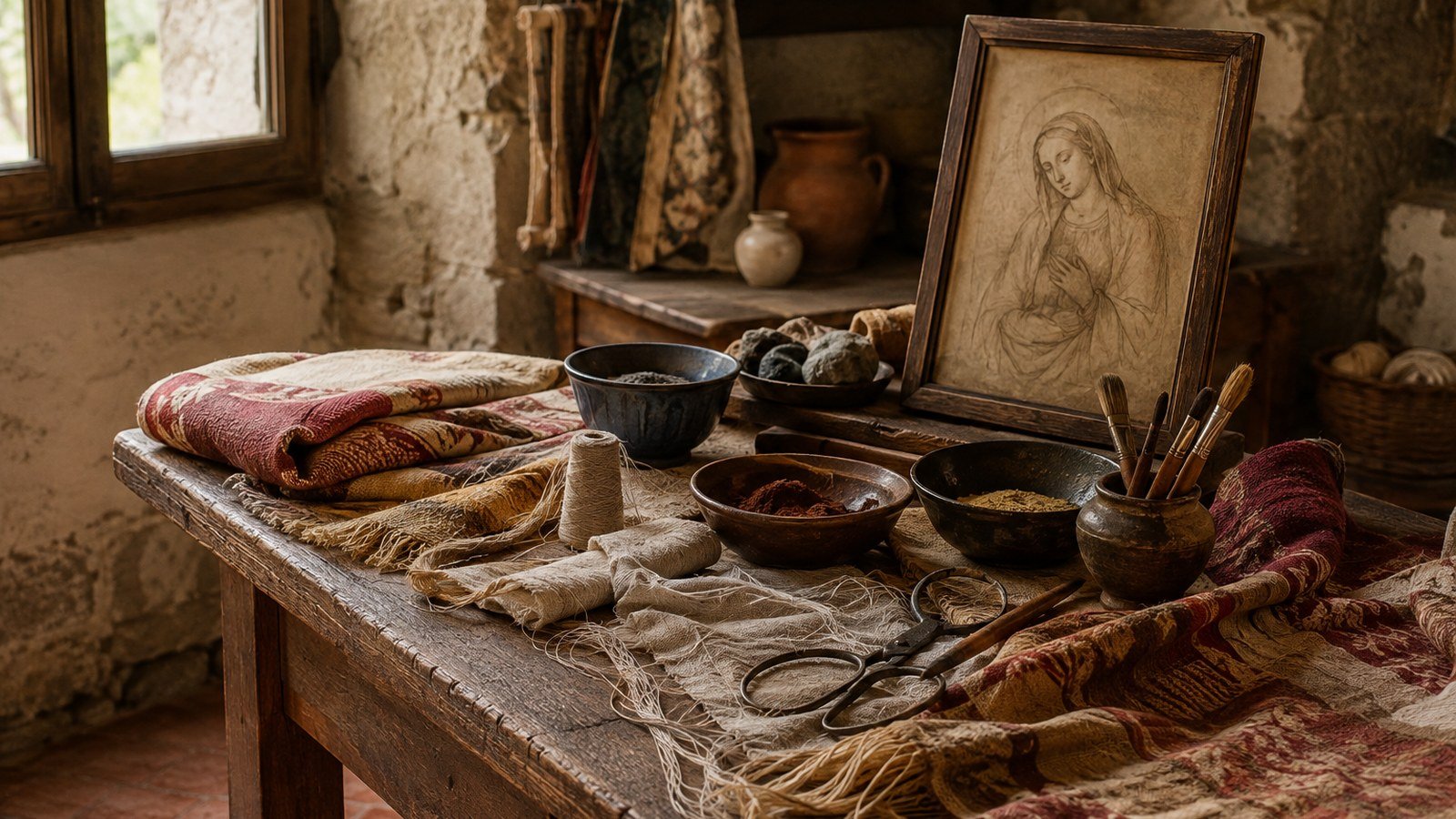 Paesaggio collinare della Valtiberina presso Sansepolcro