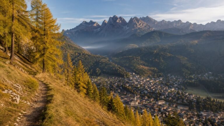 Pieve di Cadore in solitaria: Tiziano, Dolomiti e sentieri nel Cadore