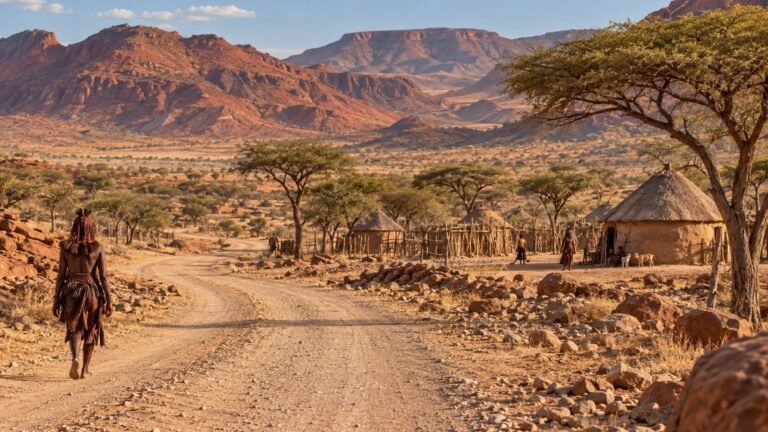 Opuwo in solitaria: Himba, paesaggi aridi e nord della Namibia