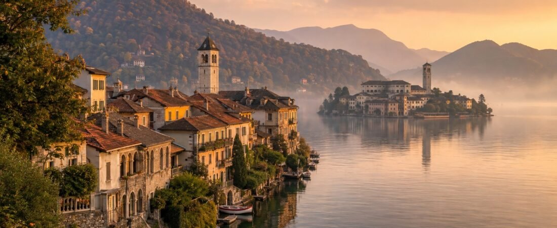 Orta San Giulio in solitaria: lago, isola e Sacro Monte UNESCO
