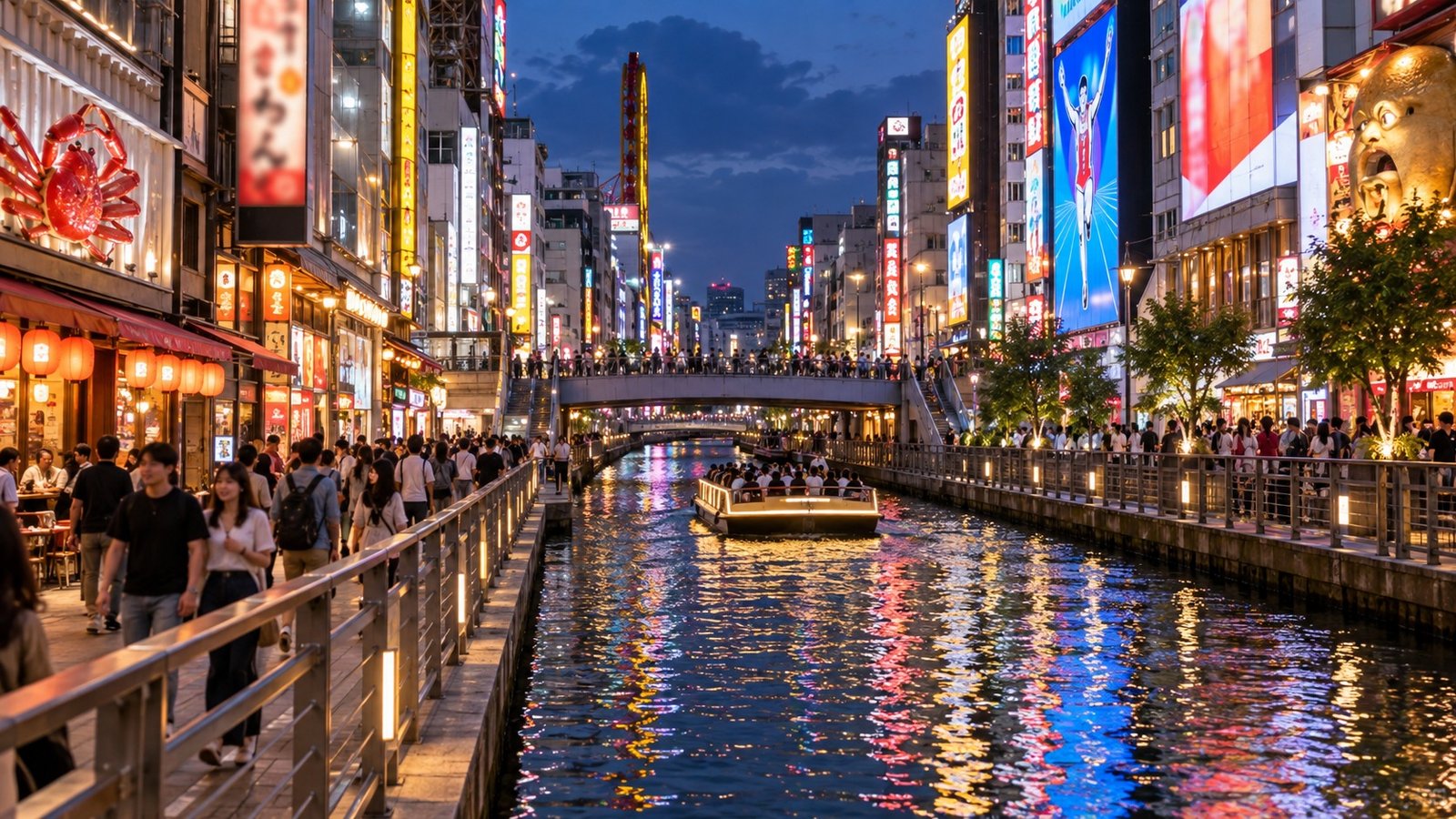 Osaka in solitaria: quartieri, sapori e notti del Kansai