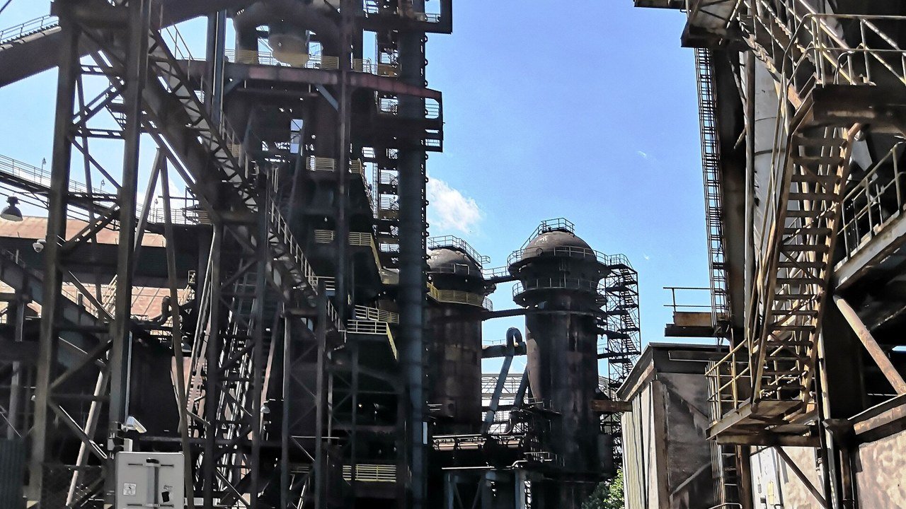Bolt Tower nel complesso industriale di Vítkovice a Ostrava
