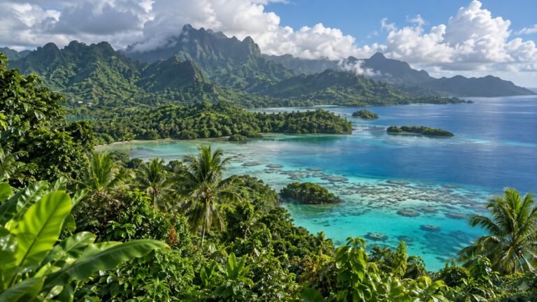 Palikir in solitaria: natura tropicale e vita delle Micronesia