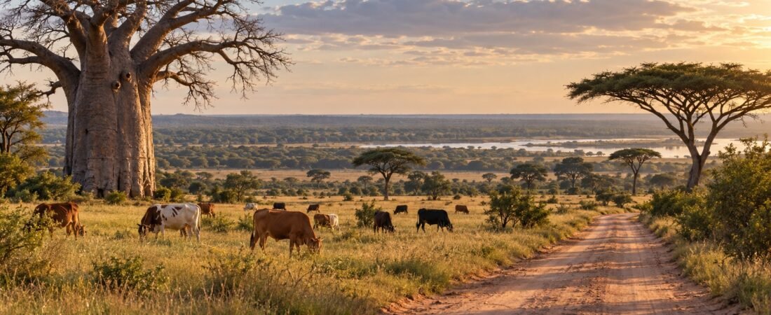 Pandamatenga in solitaria: savana, Chobe e nord-est del Botswana