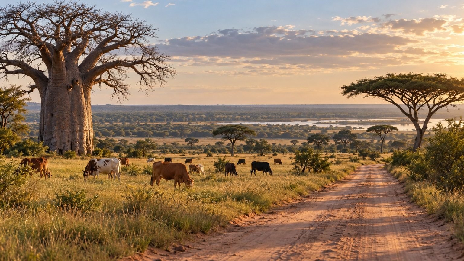 Pandamatenga in solitaria: savana, Chobe e nord-est del Botswana
