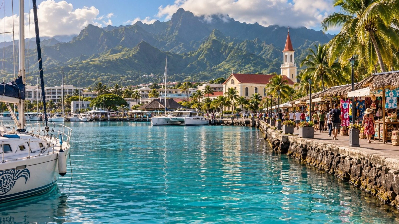 Papeete in solitaria: mercati, oceano e cultura tahitiana