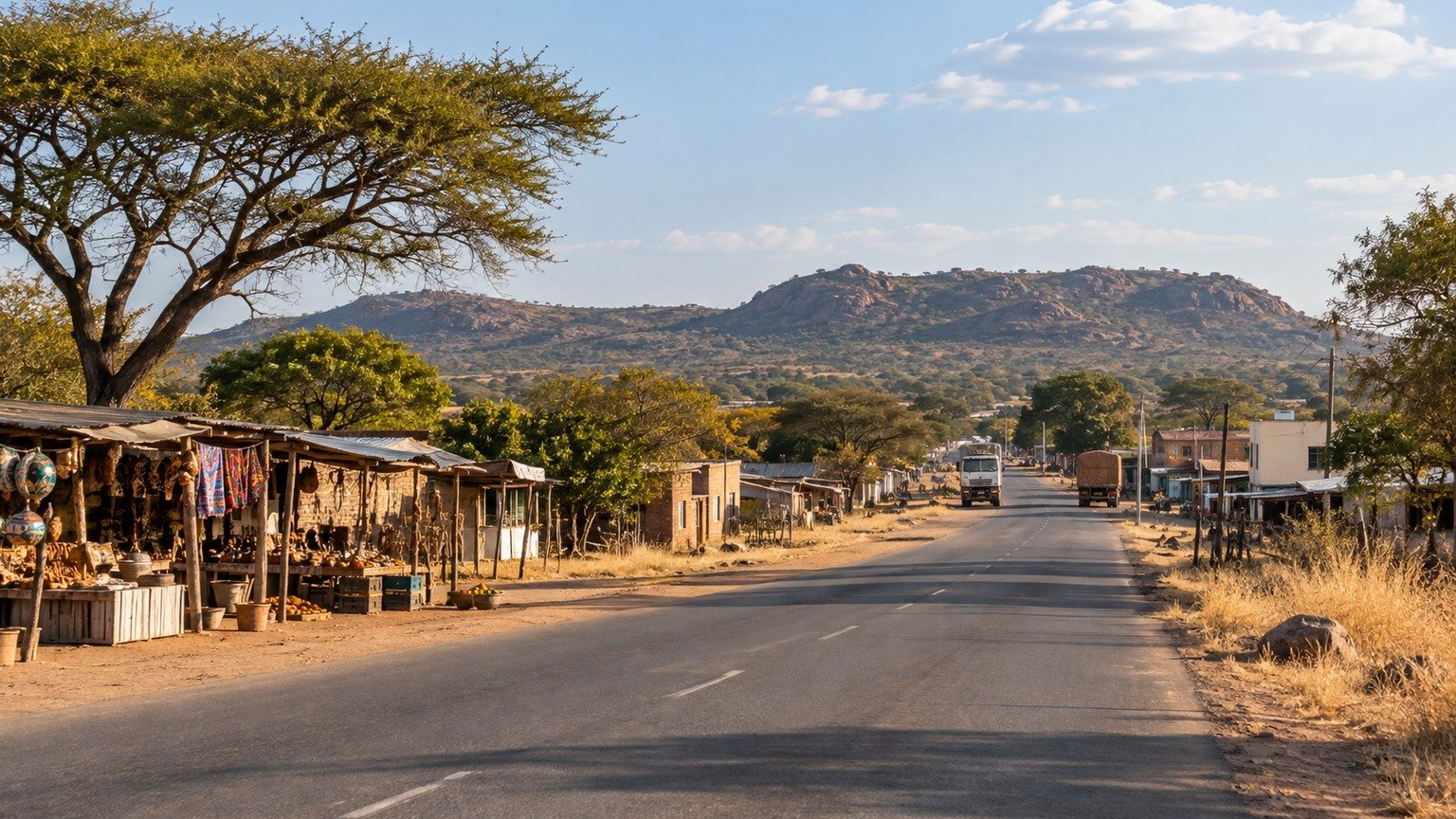 Plumtree in solitaria: frontiera, storia e Zimbabwe occidentale