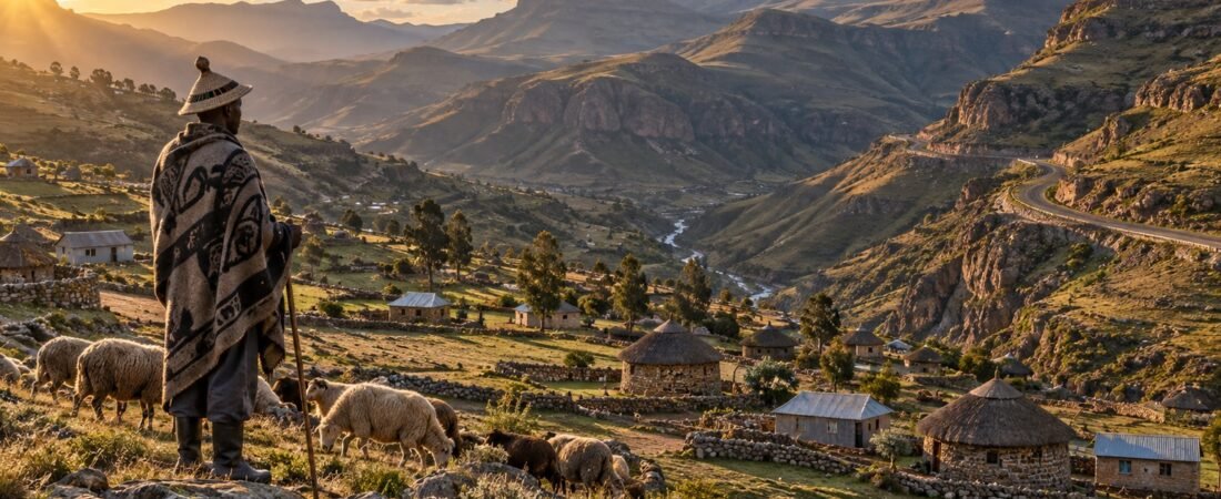 Qacha’s Nek in solitaria: montagne, passi e sud-est del Lesotho