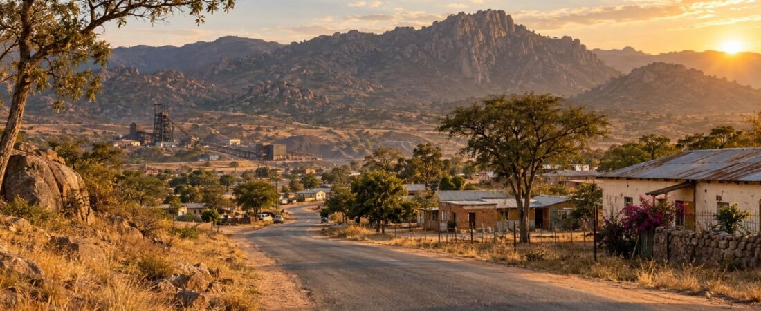 Renco Mine in solitaria: miniere, colline e sud-est dello Zimbabwe