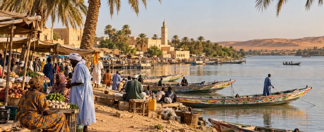 Rosso in solitaria: fiume Senegal e sud della Mauritania