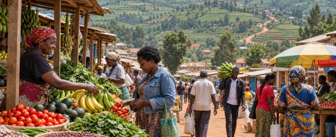 Rwamagana in solitaria: mercati, colline e Ruanda orientale