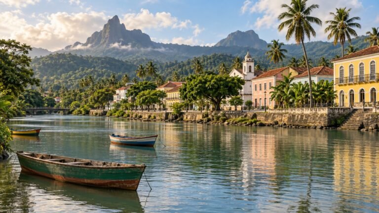 Santo António in solitaria: roças, fiume e isola di Príncipe