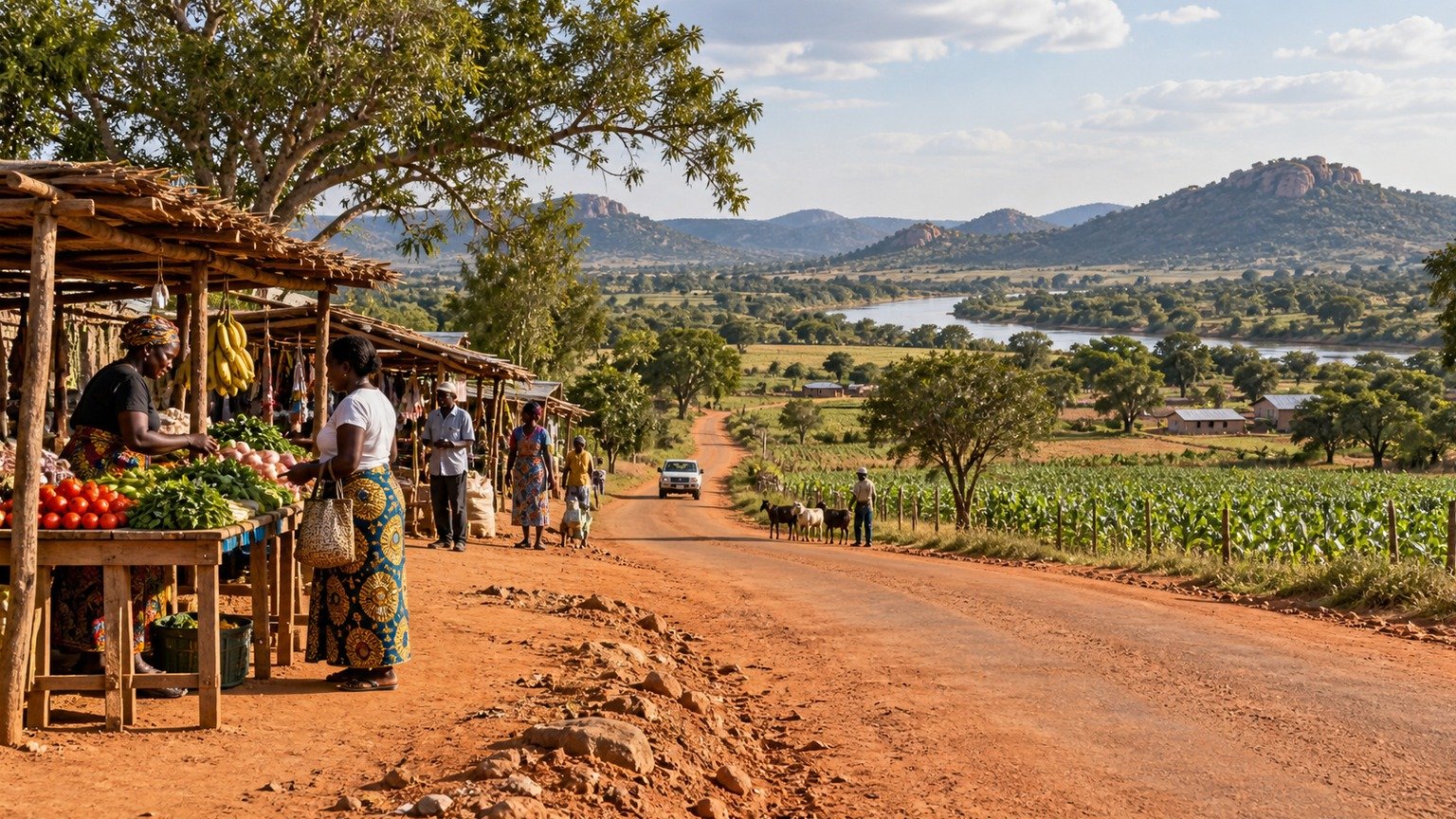 Sanyati in solitaria: campagne, miniere e Zimbabwe centrale