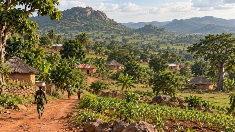 Savalou in solitaria: colline, templi e paesaggi del Benin centrale