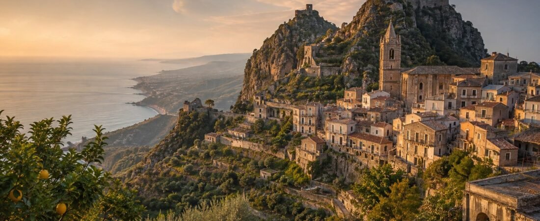 Savoca in solitaria: Il Padrino, i cappuccini e la valle d’Agrò