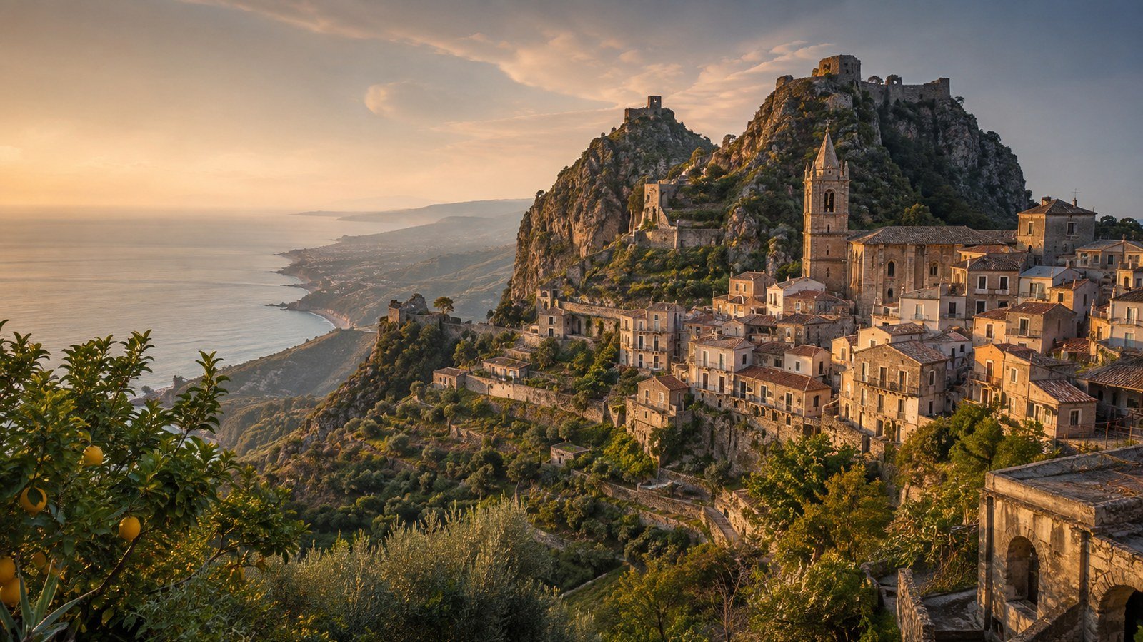 Savoca in solitaria: Il Padrino, i cappuccini e la valle d’Agrò