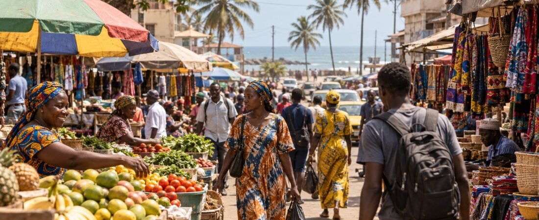 Serekunda in solitaria: mercati, costa e vita quotidiana del Gambia