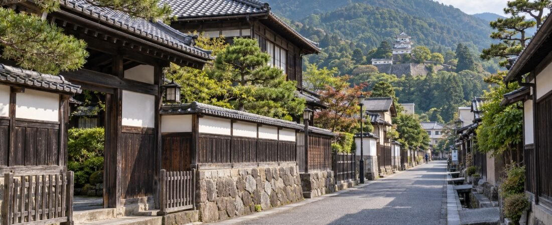 Shibata in solitaria: giardini, case da tè e artigianato giapponese