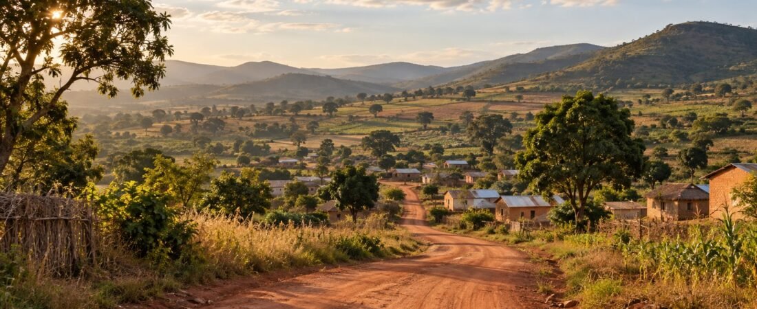 Shibuyunji in solitaria: campagne, colline e Zambia centrale