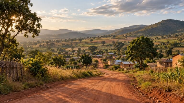Shibuyunji in solitaria: campagne, colline e Zambia centrale
