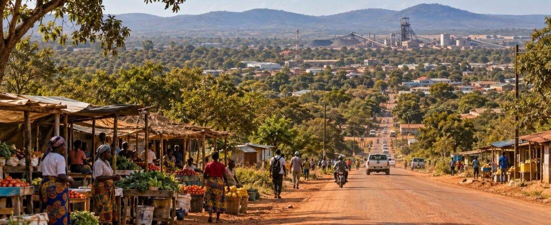 Solwezi in solitaria: rame, mercati e Zambia occidentale