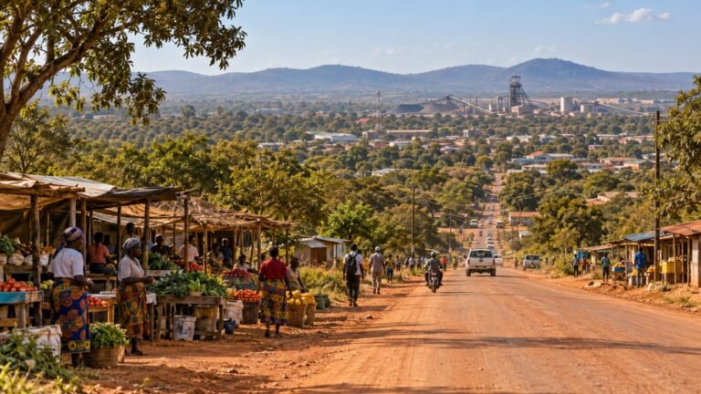 Solwezi in solitaria: rame, mercati e Zambia occidentale