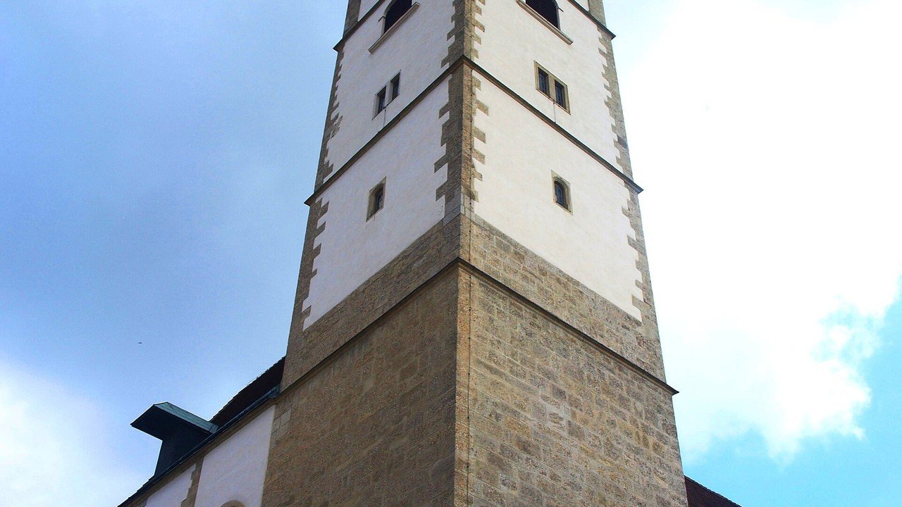Veduta di Sankt Pölten in Austria