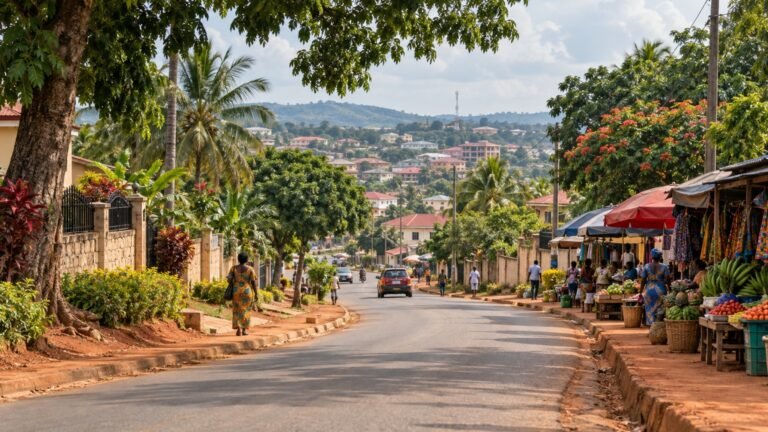 Sunyani in solitaria: verde, mercati e cuore del Ghana