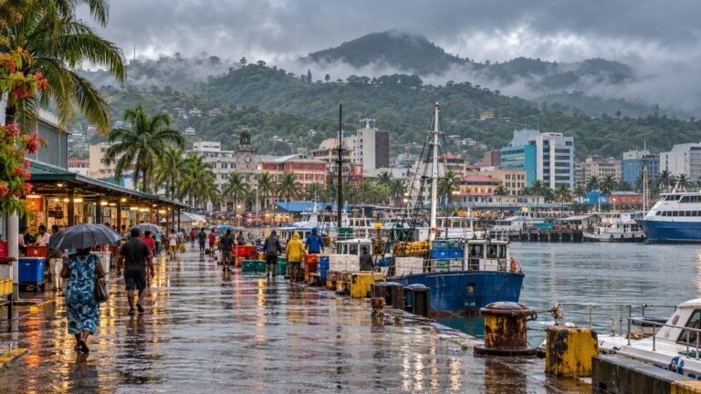 Suva in solitaria: mercati, oceano e cultura delle Figi