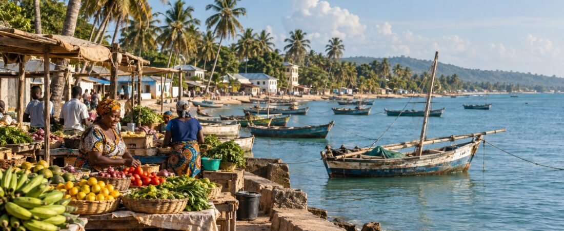 Tanga in solitaria: oceano, palme e costa nord della Tanzania