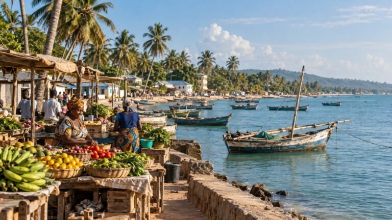 Tanga in solitaria: oceano, palme e costa nord della Tanzania