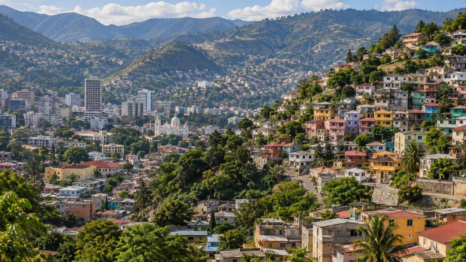 Tegucigalpa sulle colline dell’Honduras